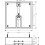 Hansgrohe hansgrohe Base for Raindance E Shower Head 400 x 400 Chrome 2