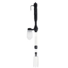 Aspirapolvere a sifone electric per acquario pompa per cambio acqua pulizia ghiaia.