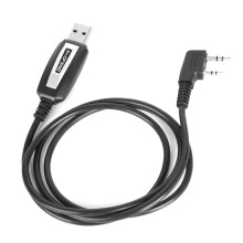 BAOFENG 2-pins plug USB programmeerkabel voor walkietalkie voor UV-5R-serie BF-888S walkietalkie-accessoires
