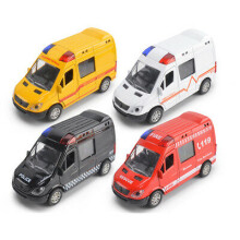 Nuovo modello di giocattolo per bambini: camion dei pompieri polizia ambulanza auto 1:36.