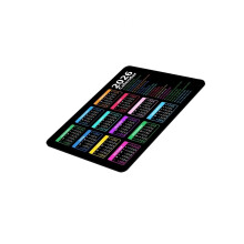 2026 Calendar Mouse Pad Soft Skin Friendly Anti Slip For Work Gaming