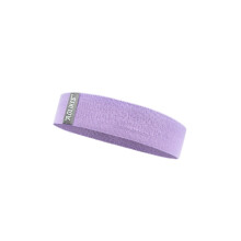 AOLIKES Lila Unisex Booty Band Hüftkreis Loop Widerstandsband Latex rutschfest elastisch Yoga Workout Fitness Dehnungsband für Beine Oberschenkel