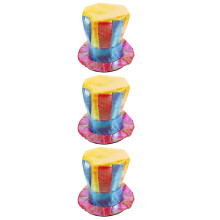3Pièces Accessoires Costume Clown Colorés Pour Halloween Et Spectacle