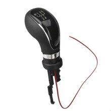 Versnellingspookknop met 5 Versnellingen Lederen Schakelhendelhendel met LED-Achtergrondverlichting voor Excelle /XT ASTRA 09-14
