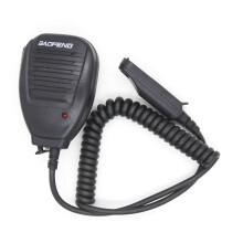 Microfono a spalla PTT per BAOFENG A58 BF-9700 UV-9R Plus GT-3WP R760 82WP Walkie Talkie impermeabile radio bidirezionale