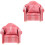 2Ensembles Sofa Décoratif Pour Hamster Rongeur 1