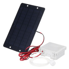 Pompa per ossigeno solare ossigenatore per acquario aeratore per acquario aeratore per laghetto pompa d'aria aeratore per pesca pompa d'ari