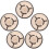 Guitar Foot Nail Cap 5 Stuks 1,1 Inch 3