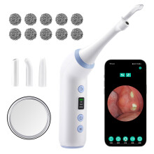 Tonsil Stone Remover Tool Visible Electric Tonsil Stone Removal Kit 3 Suction Modes Oral Care Set Suitable for Tonsil Stone Removal Gift