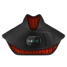 Heated Shawl Cordless Heating 4-Level Hot Compress LCD Display Perfect for Neck Shoulder Joint Muscle Soreness Pain Relief Winter Best