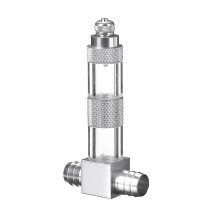 4In1 Contatore di bolle in aluminum per acquario con valvola di non ritorno per regolatori di diffusori di CO2