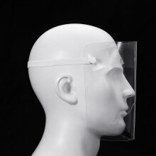 Anti-Schaum Spritzschutzschild Anti-Beschlag Gesichtstransparente Gesichtsmaske Schild