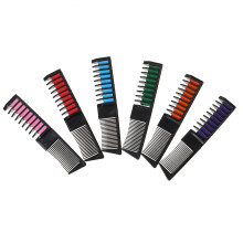 6 stuks Kleur Haarverf Krijt Kam DIY Tijdelijk Wegwerp Mode Niet-toxisch Salon