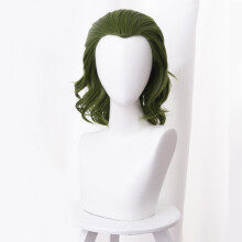 Parrucca Cosplay Joker Arthur Fleck Joaquin Phoenix Capelli Ricci Verdi