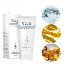 CREMA DEPILATORIA ROSALIND Per Ascelle Mani Gambe Corpo Indolore Efficace depilatrice Rimuovi Pelo Facciale Schiarente Cura Liscia