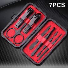 Set di manicure e pedicure con tagliaunghie portable e kit per orecchie