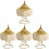 4Pièces Porte-Encens Bois Décor Yoga 1