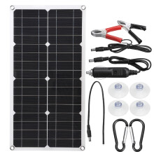 18V 250W Pannello Solare Semi-flessibile per Sistema di Generazione di Energia electric all'Aperto per Parcheggio di Auto Elettriche