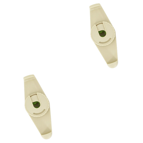 2Pièces Crochet Tête De Siège Car Beige Fixation Facile Et Robuste