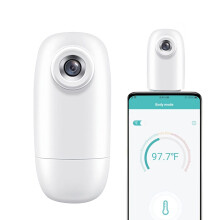 Thermodock Non - contact Contactloze Slimme IR Infrarood Sensor Voorhoofd Lichaam/Object Thermometer Vervanging voor OTG Functie Android Systeem me