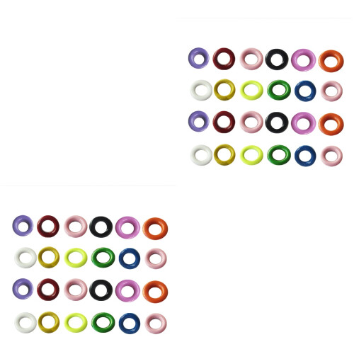 400Pièces Kit Œillets Métal Variée Pour Accessoires Textile