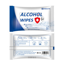 10 Stück tragbare Alkohol-Desinfektionstücher Alkohol-Pads Tupfer Feuchttücher Haut für die Reinigung und Pflege zu Hause