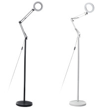 12W Lampada da terra LED moderna dimmerabile lampade da lettura regolabili in stile artigianale