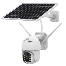 Xiaovv 1080P Draadloze Beveiligings IP Camera Buiten Pan Tilt WiFi Spotlight Zonne-energie Accu Volledige Kleur Nachtzicht Bewegingsdetectie voor