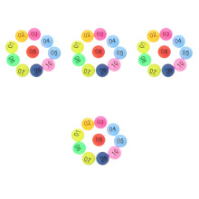 120Pièces Balles De Tirage Plastique Multicolores Pour Jeux Et Fêtes