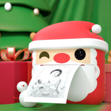 2020 Kerstkinderen Kids 1200M Camera Printer 1080P Opname 2.4in Scherm Dubbele Opname Instant Print Camera voor Kinderen Kerstcadeau Verjaardagsc