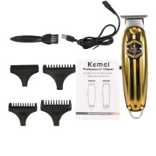 Kemei KM-1973 Volledig Metalen Professionele Haartrimmer Voor Mannen Elektrische Draadloze Haartrimmer Kappersmachine