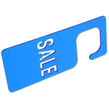 Stevig Acryl Kledinghangerkaartjes Voor Display