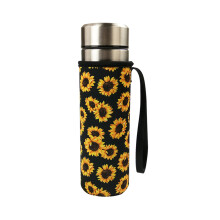 Copertura in neoprene per bottiglia d'acqua portable copertura isolante per bottiglie manico anti-scottatura