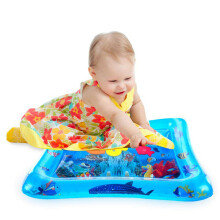 Baby Kinderen Water Speelmat Speelgoed Opblaasbaar Versterkt PVC Baby Buik Tijd Speelmat Peuter Activiteit Speelcentrum Watermat voor Baby's