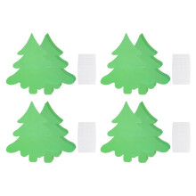 50St Groene Kerstkaart Voor Creatieve Vakantie Knutselprojecten