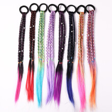 1 Pezzo Fascia per capelli elastica per bambini elastico per capelli accessori per capelli fascia colorata per bambini parrucca cerchietto