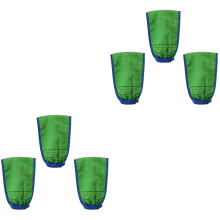 6Pièces De Bain Texturés Verts Nettoyants Pour