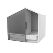 FURRYTAIL Lettiera per Gatti Design Semi-Aperto Anti-Sabbia per Animali 7L