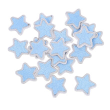 20Pièces Patches Brodés Bleu Étoile Accessoires DIY Pour Habits