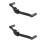 2Pièces Levier De Double Tête Aluminium Noir Durable 1
