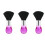 3Pièces Brosse Portable Pratique Pour 1