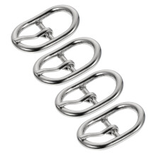 4Pièces Boucles Métal Argenté Pour Accessoires Sac DIY Harnais