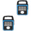 2Pièces Solaire Polyvalente Pour Camping Urgence 1