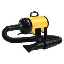 JASE PD-9001 Asciugacapelli per Cani 2200W Soffiatore electric Vento Caldo Macchina per Toelettatura per Gatti con 3 Ugelli Regolabili Senza Pas