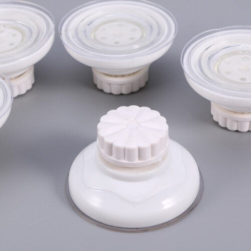 5St Witte Zuignappen Voor , Plastic Huishoudelijk, Grip 2