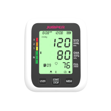 JUMPER JPD-HA100 Armtyp Blutdruckmessgerät LCD Digitalanzeige Ein-Tasten-Bedienung Tragbares Blutdruckmessgerät mit zwei Speicherplätzen
