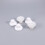 5St Witte Zuignappen Voor , Plastic Huishoudelijk, Grip 4
