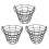 3X Practice  Balls Container Basket with Handle Storage Box Hold  to 50 PCS  Balls 1