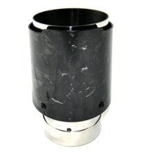 Embout D'Échappement Forgé pour Voiture 63-101MM Tuyau D'Échappement Universel pour Voiture Modification Du Tuyau D'Échappement à Clipser