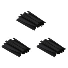 Arrows Vanes 4 Tum Plastic Feather Fletching för DIY Archery Arrows 150 Pack (Svart)